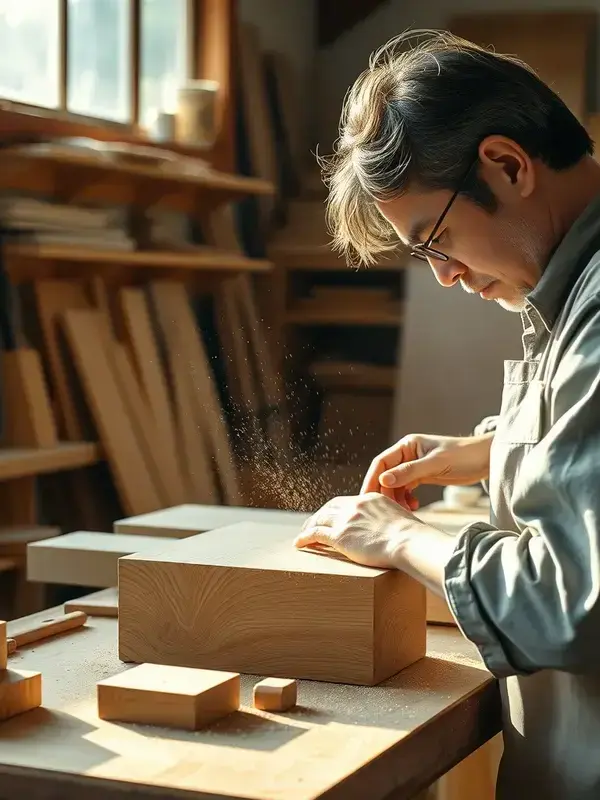 職人による造作